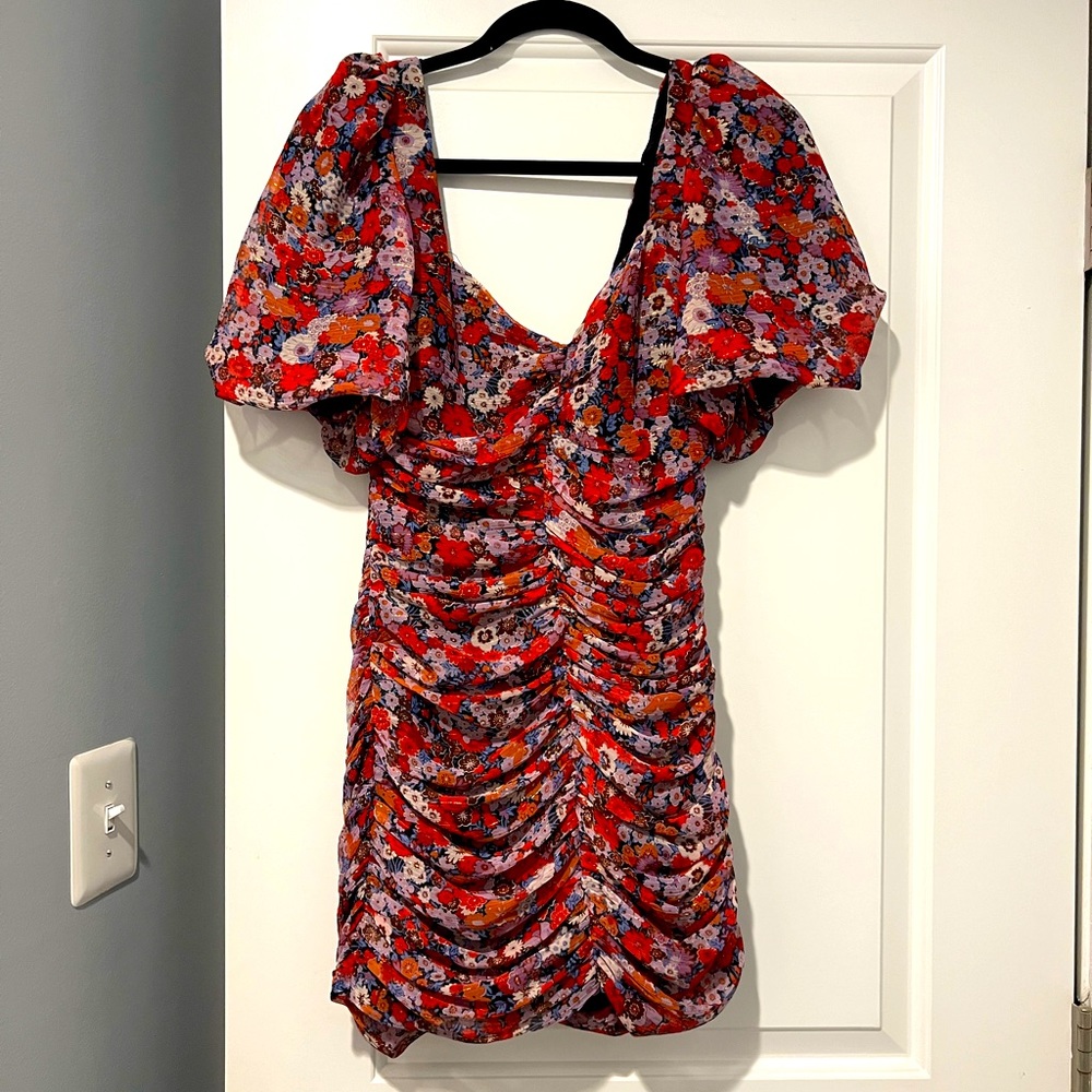 ZARA floral dress NEW W tags size small